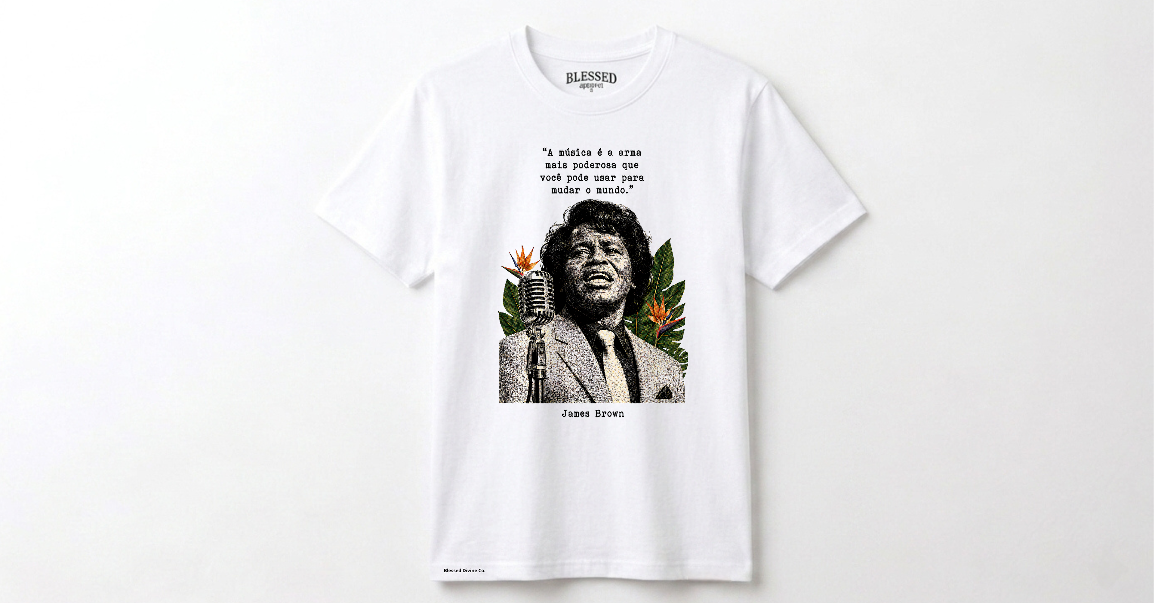 BLESSED DIVINE CO® James Brown — The Power of Music
