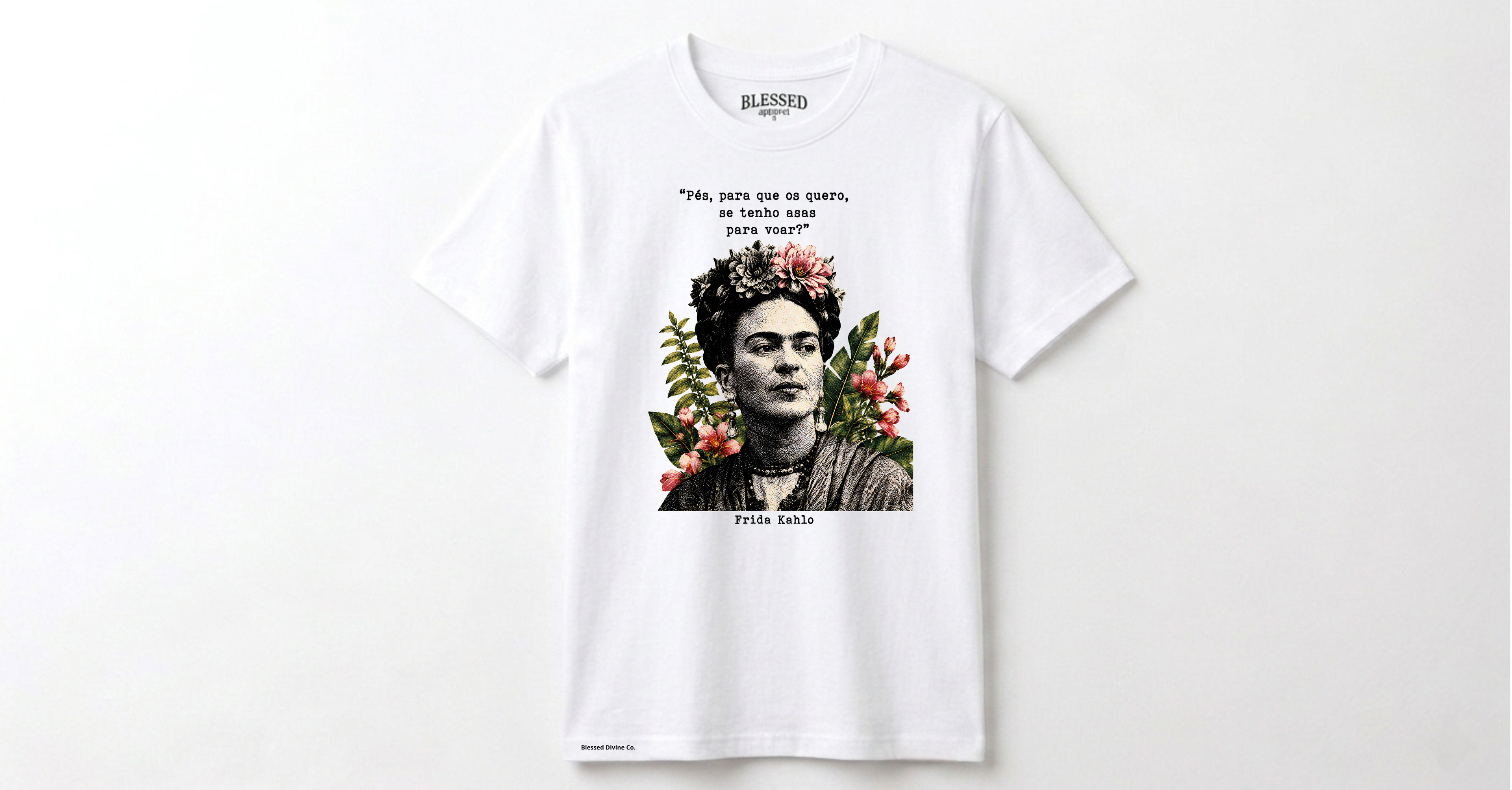 BLESSED DIVINE CO® Frida Kahlo — A Arte de Ser Livre