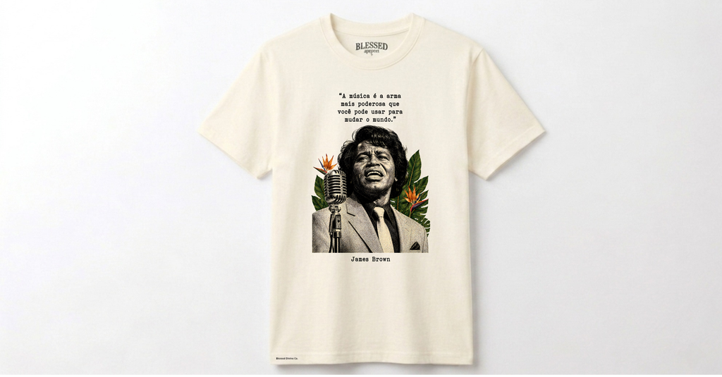 BLESSED DIVINE CO® James Brown — The Power of Music