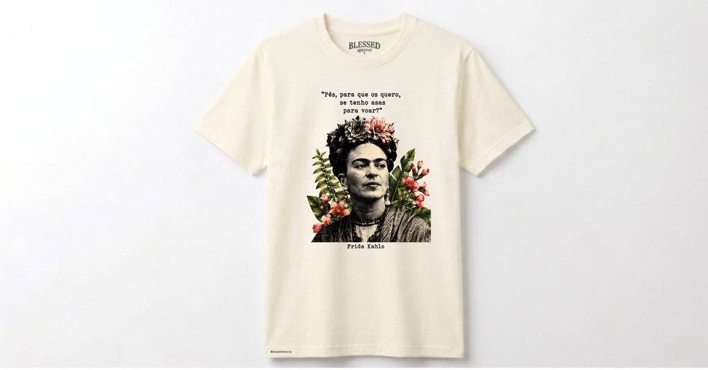 BLESSED DIVINE CO® Frida Kahlo — A Arte de Ser Livre