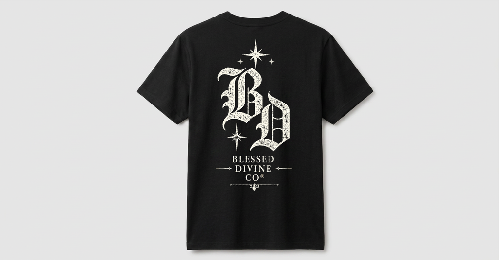 BD Monogram — Essential Black Tee