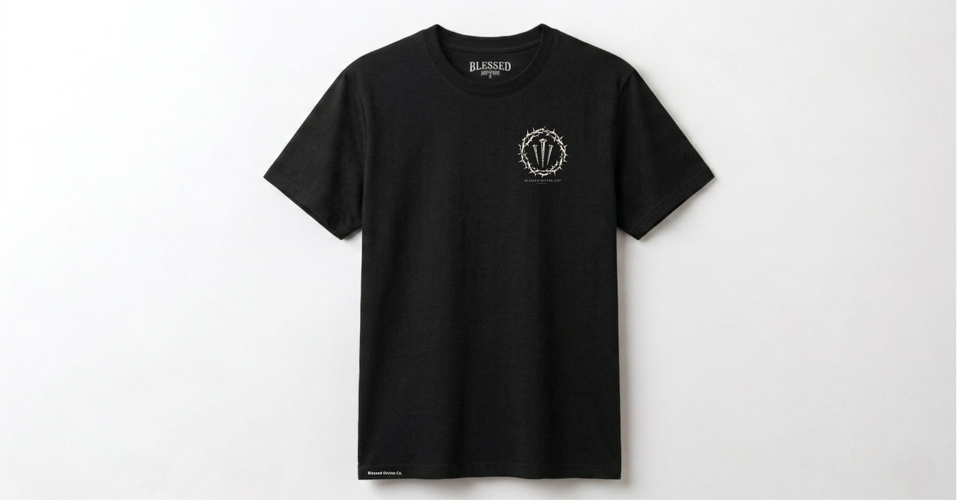 Camiseta Blessed Divine® | Cross Legacy Black