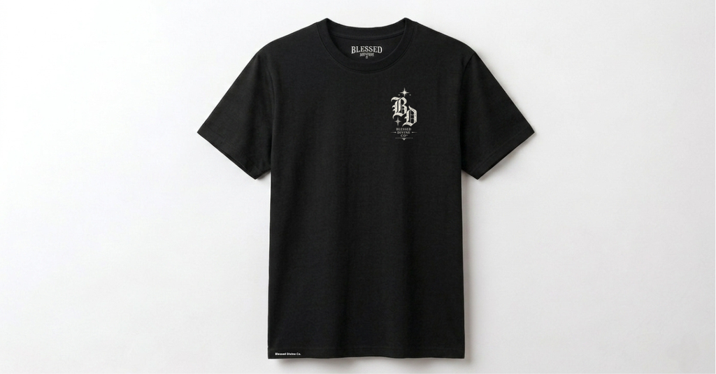 BD Signature — Essential Black Tee