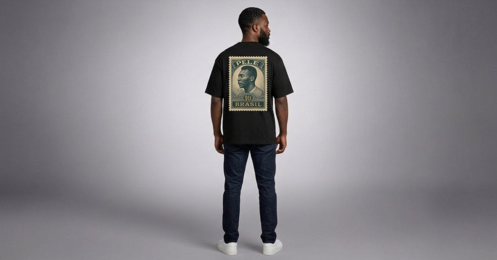 Camiseta Estampa Ouro Brasil - Pelé