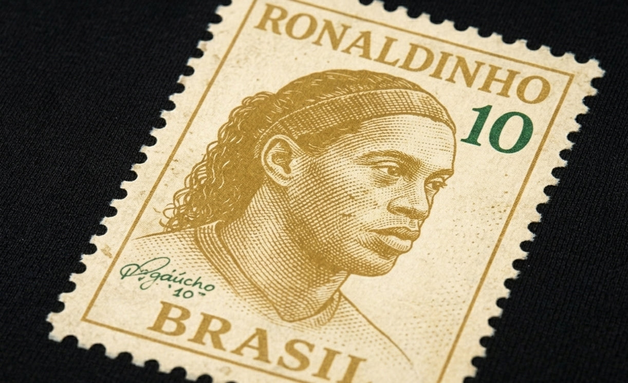 Camiseta Estampa Ouro Brasil - Ronaldinho Gaúcho
