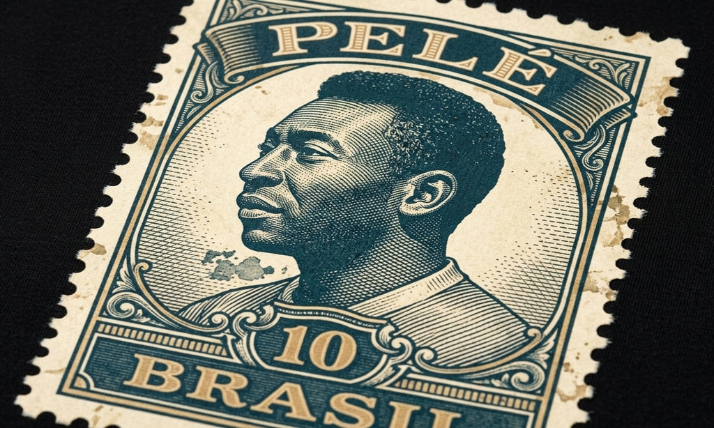 Camiseta Estampa Ouro Brasil - Pelé